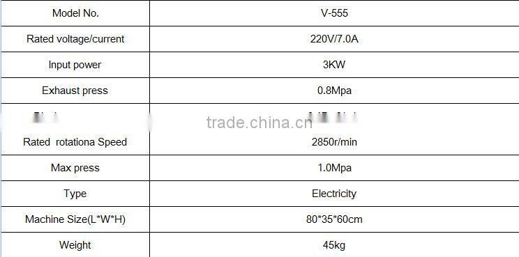5HP Electric air compressor,portable air pressure compressor