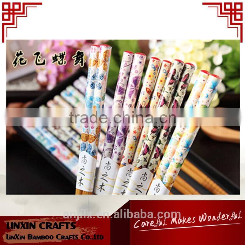 12Japanese reusable wood chopstick wholesales cheap wood chopstick made in china Japanese style