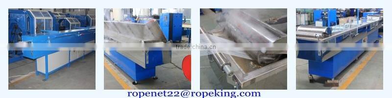 PP monofilament yarn equipment pp raffia yarn extruder machine for danline email:ropenet22@ropeking.com