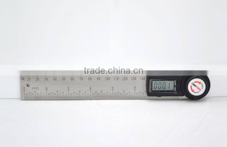 stainless steel blade 2&1 Digital Angle scale Ruler