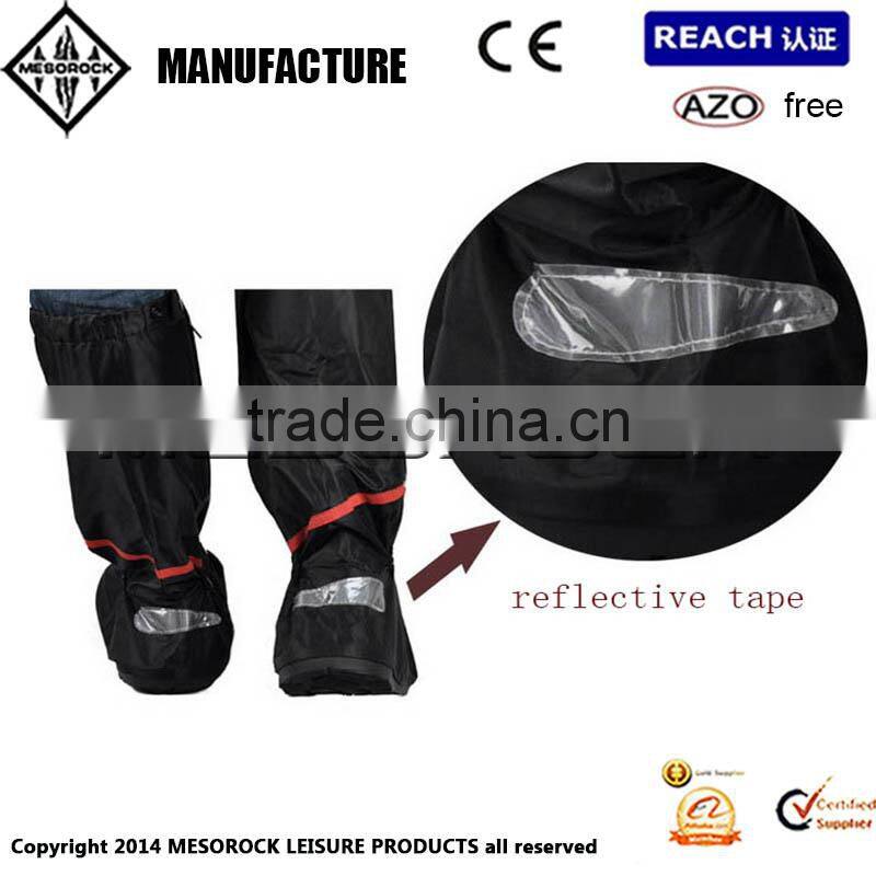 High Quality fashion outdoor waterproof shoes cover high shoes slip-resistant weatherproof cover thickening for motorcycle shoes