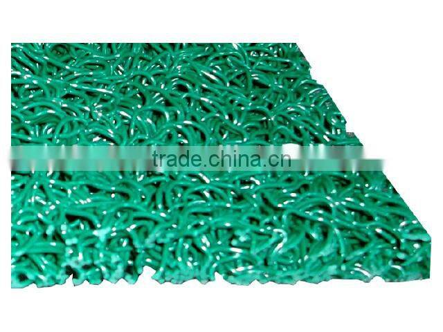 2015 HOT !!! New Economic spaghetti pvc mats pvc vinyl loop mat,matting/anti slip mat pvc roll