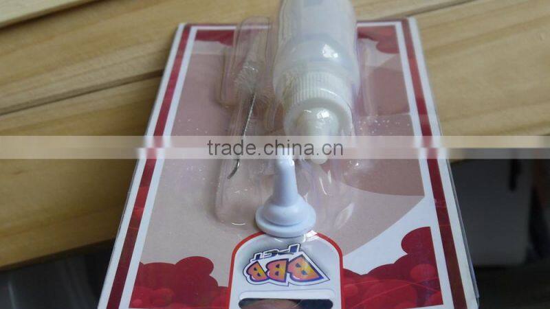 pet products feeding-bottle with cleaning brush