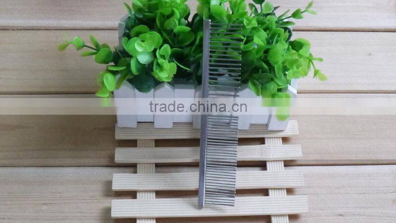 metal steel pet grooming comb