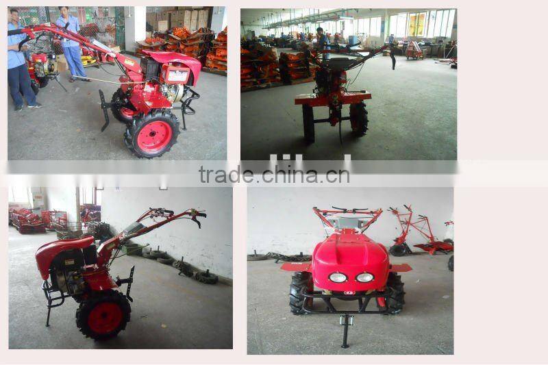 MeiQi 9HP 186f diesel engine power tiller with cover