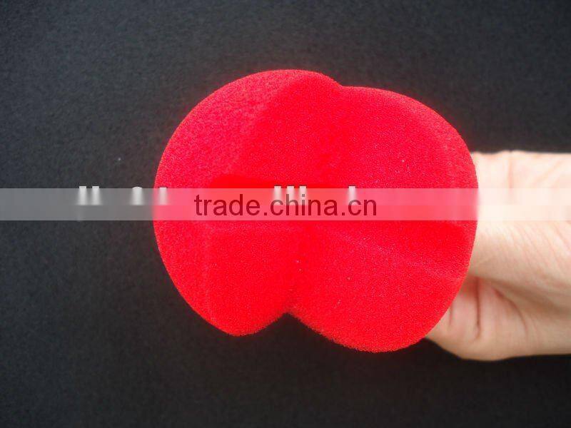 Hot!!! Red foam clown nose