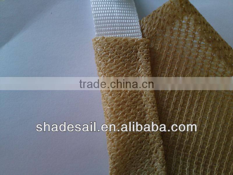 come here !!! HDPE + UV durable colourful sun shade sail/fabric. unexpected low prices!!!