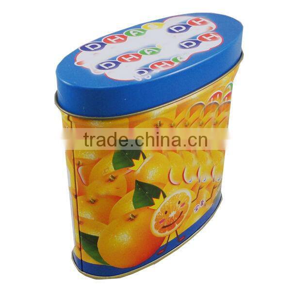 Tinbo thin metal tin tea box