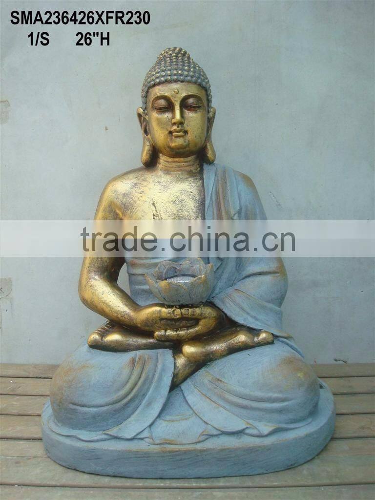 Large resin buddha statue for wholesaler