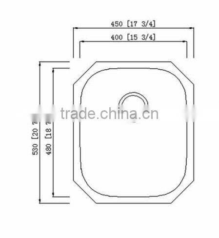 USA Style Industrial kitchen sink