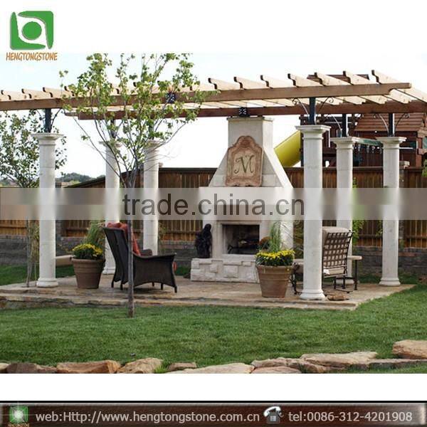 Round Pillar Gaden Pavilion