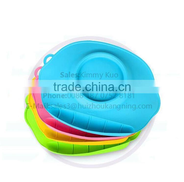 Food grade Silicone Baby Plate & Silicone Baby Bowl & Placemat