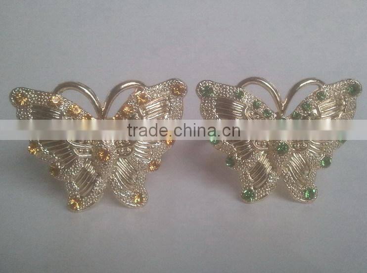 epoxy resin painted butterfly napkin ring