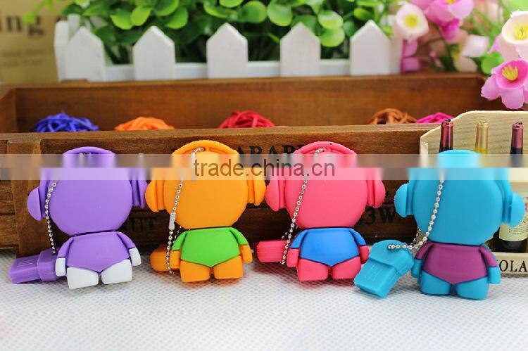 cheap soft PVC usb stick logo print