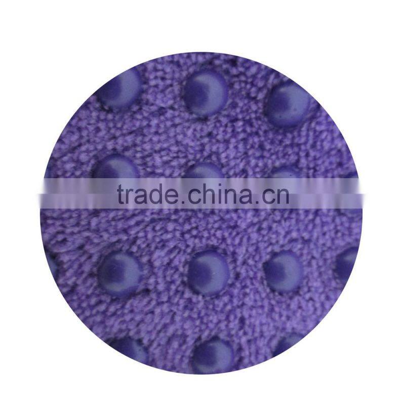 2015 Trade assurance soft plush purple women moccasins