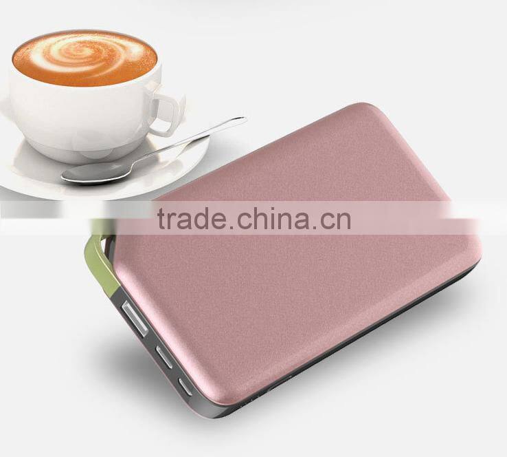 Newest arrivel Type C 10000mAh fast charge power bank charger