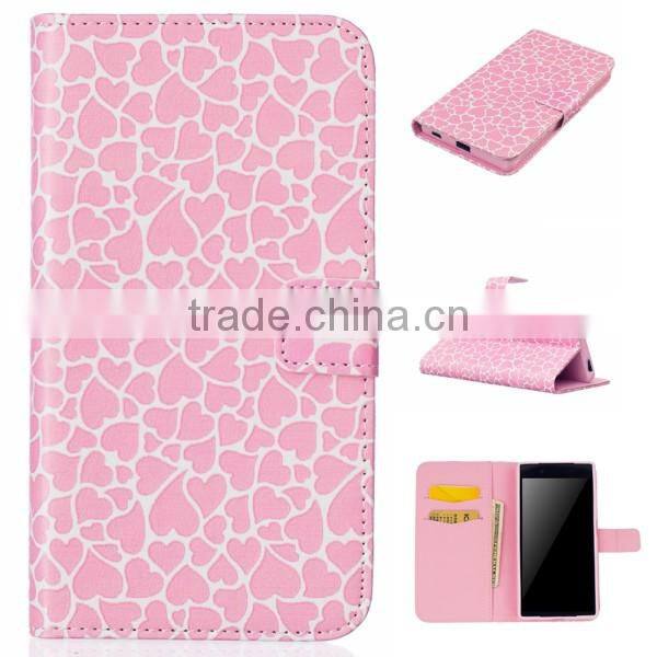 PU leather phone cover IMD phone case for Sony Z5 / mini