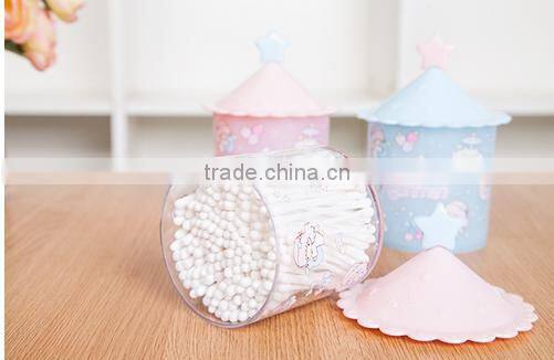 Wholesale Stock Small Order Plastic Multifunction Button Swab Storage Box