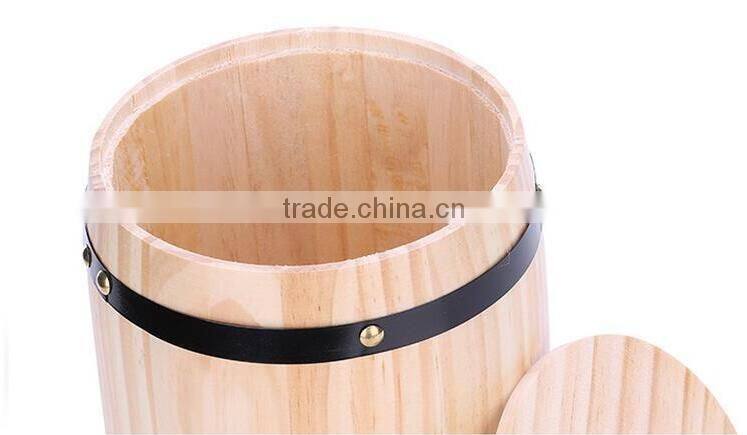 High quality eco-friendly coffee bean wood barrel