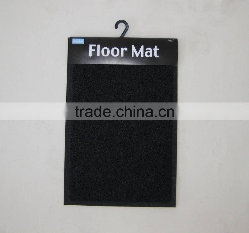 Black Durable Flexible Non-slip Floor Mat