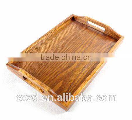 factory price high quality wooden tray