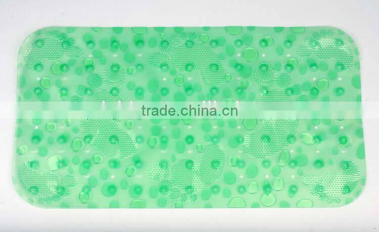 Special top sell pvc square shower bath mat