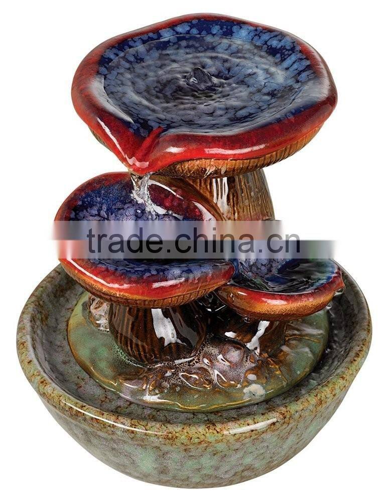 Three Tier Tabletop Water Fountain