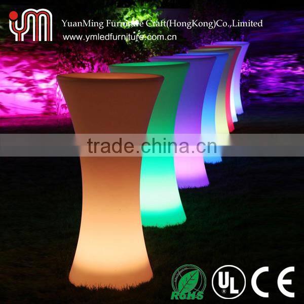 Light up furniture/illuminated bar table/illuminated furniture