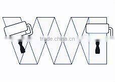 PT12009 Green Polyacrylic Paint Roller with Plastic Handle