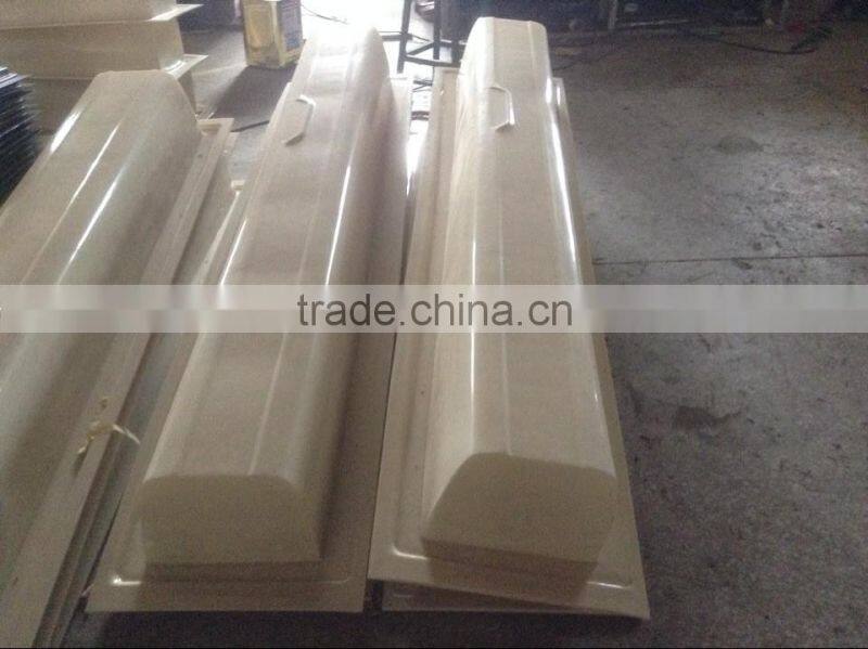 Large white ABS thermoforming cover