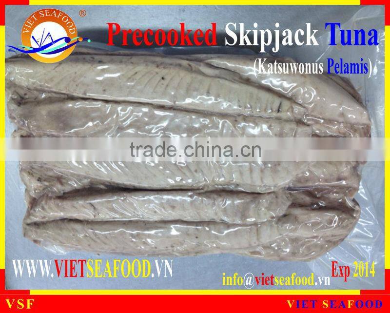 PRECOOKED SKIPJACK TUNA LOIN