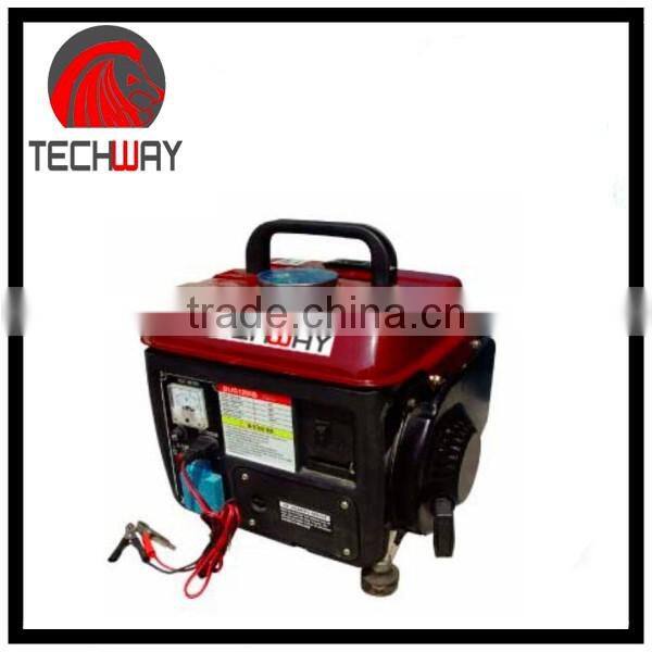 small portable gas dynamotor 500W 650W mini gasoline generator