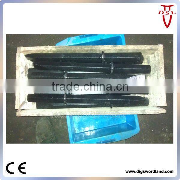 drill rod fit for air leg rock drill pneumatic hammer