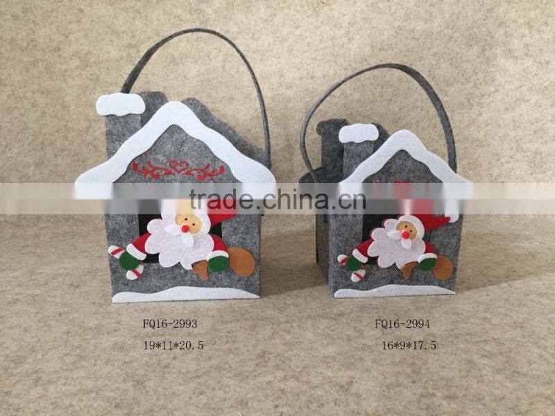 New design promotion felt shopping bag, felt christmas gift bag