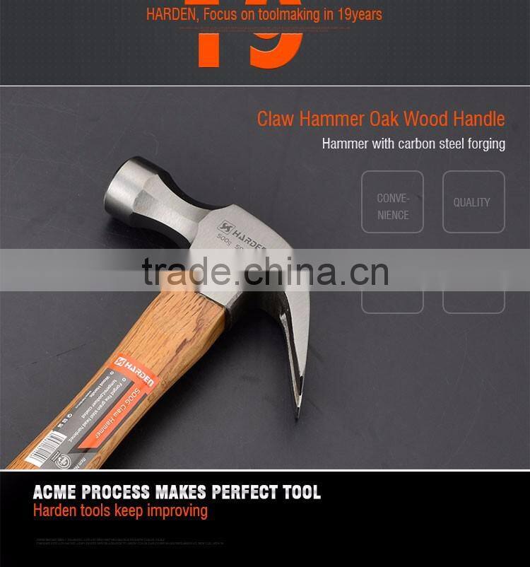 Small Best Claw Hammer With Wooden Handle Oak wood handle claw hammer