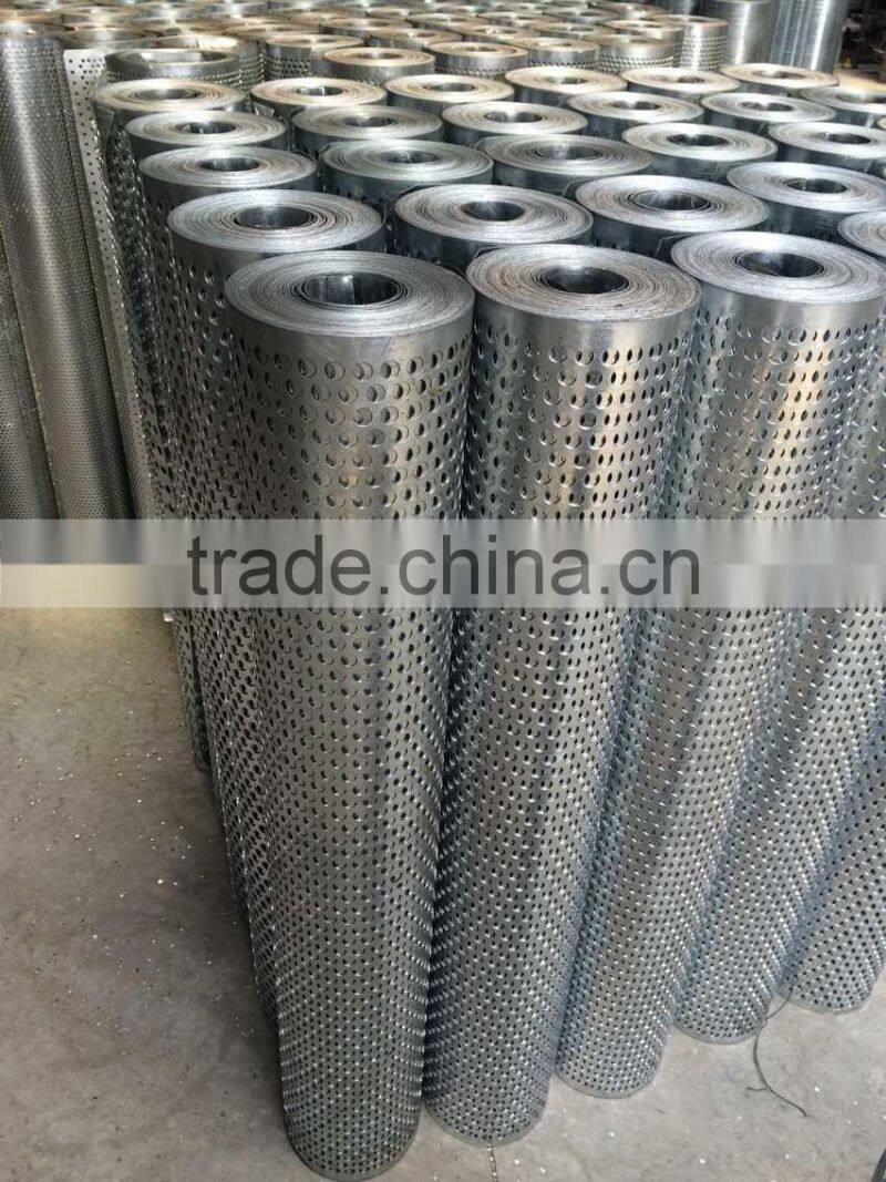 Galvanized punching hole mesh China factory