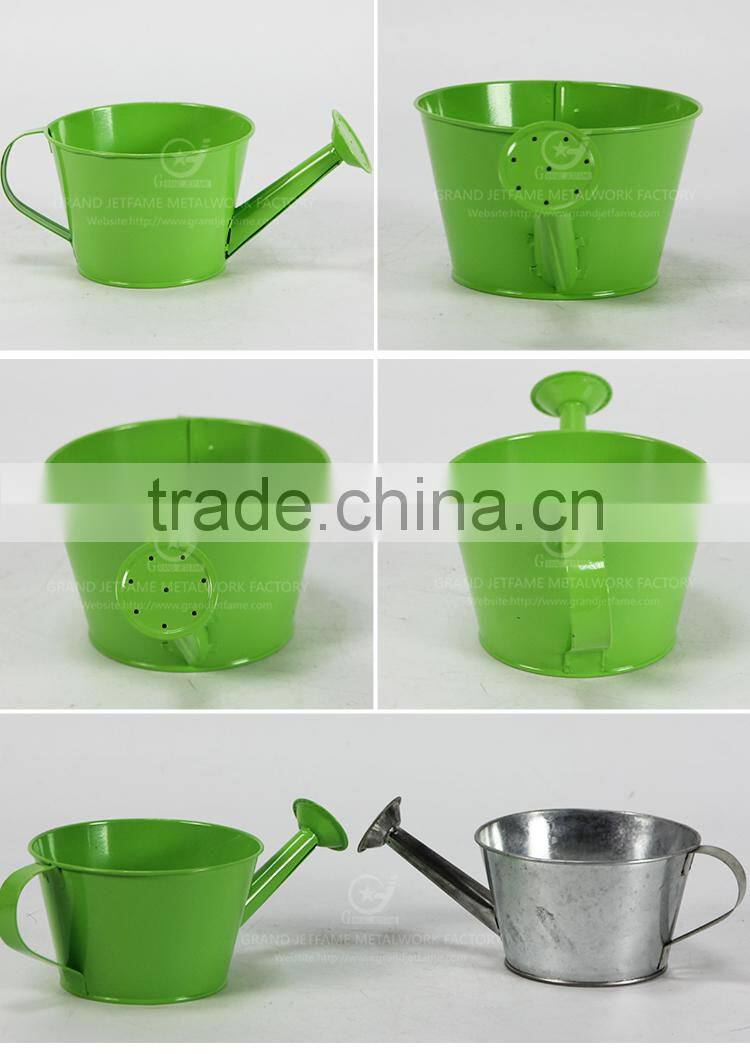 iron powder coating water plant for flowers floral watering can