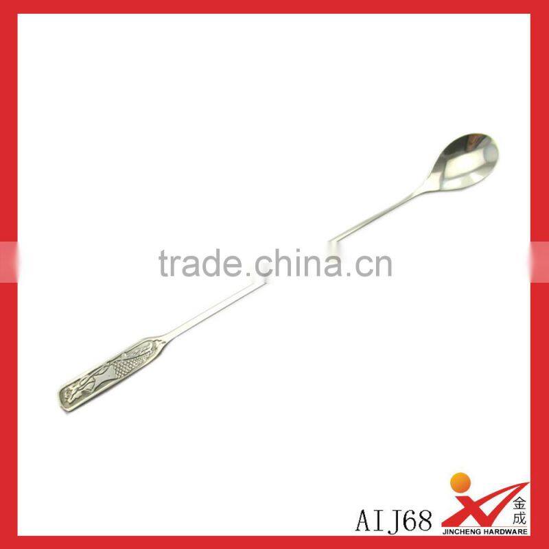 long stainless steel bar spoon AIJ67