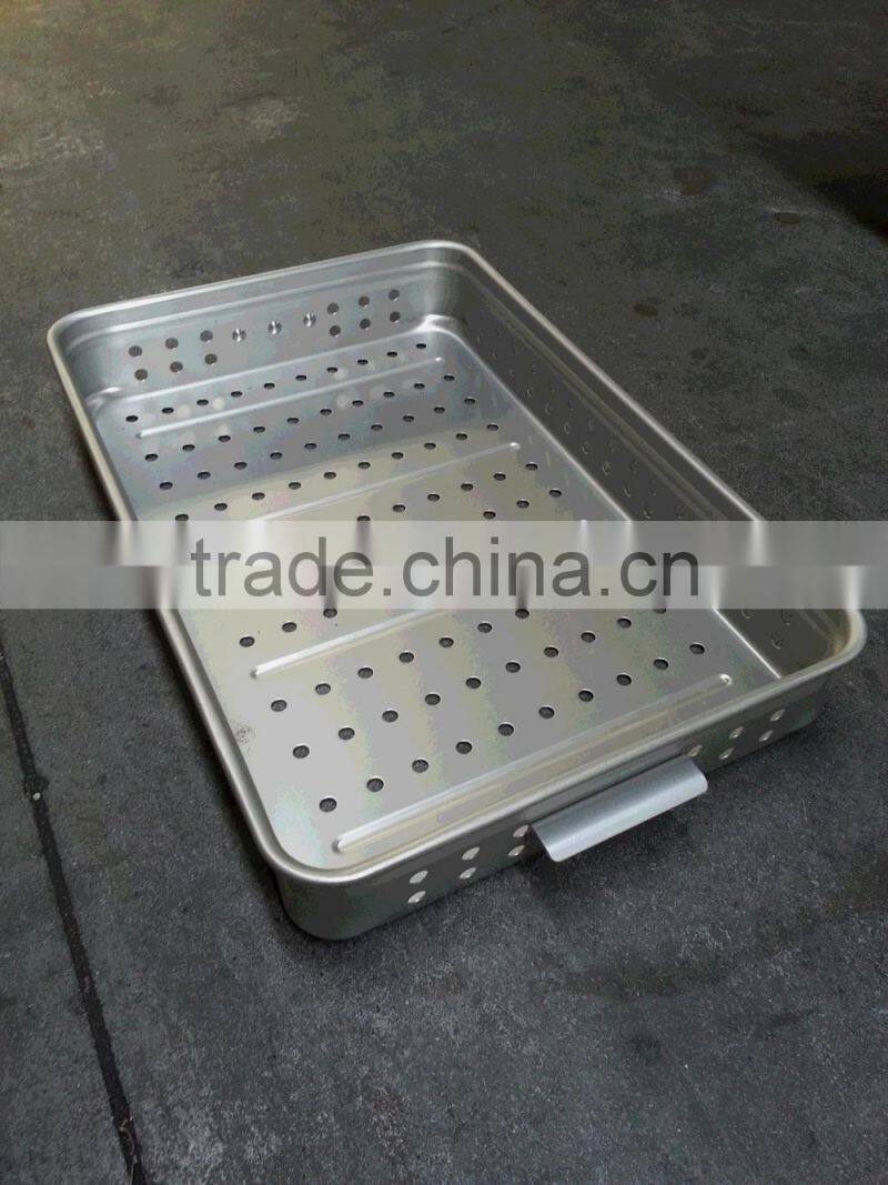 Made in Japan Anodized Aluminum Food Tray King Box Banjyu Series Dumplings Container