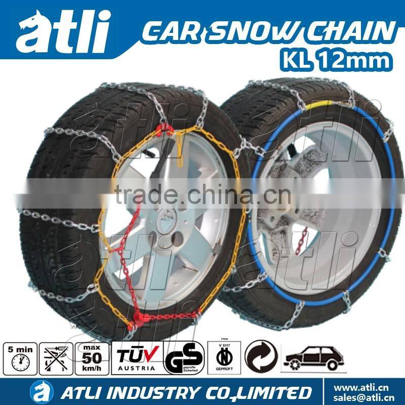 ATLI KL12mm ladder pattern Quick Mounting car tire chains