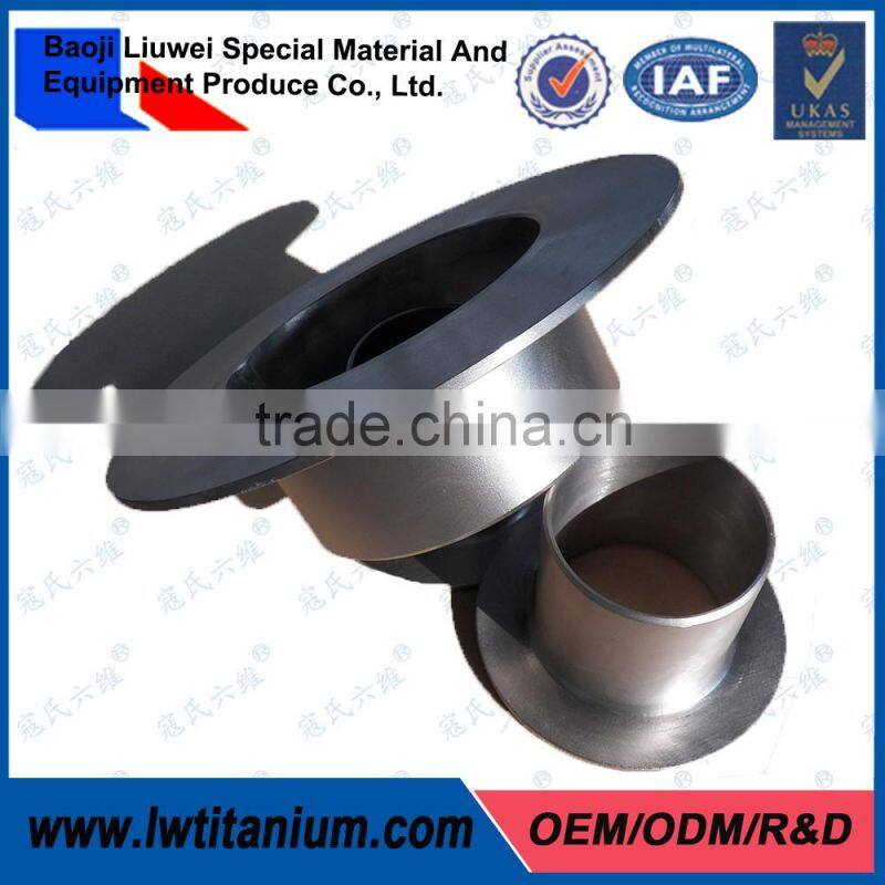 Price ASME B16.9 Pipe Fittings Titanium Stub Ends for Sale