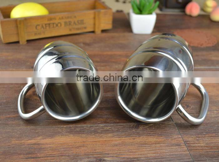 High quality stainless steel coffee mug for sublimation printing