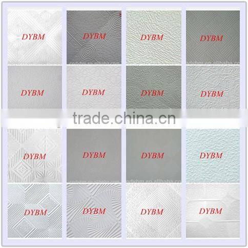 Jinzhou DYBM 600*600mm pvc gypsum ceiling board