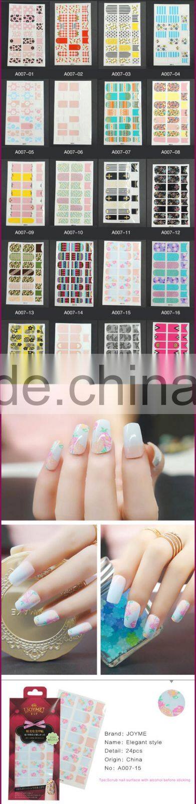 New Air NAIL STICKERS WRAPS - Full Self Adhesive Polish Foils Decoration
