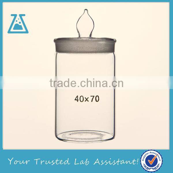 Weighing Bottles With ground-in glass stopper