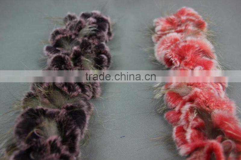 High Quality Knitted Rex-Rabbit&Fox Scarf