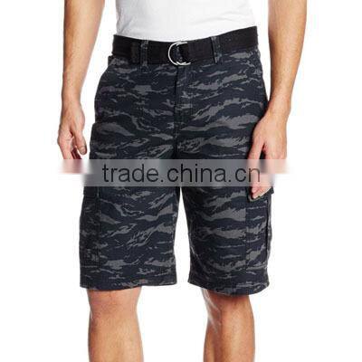 ZX OEM ODM mens cargo shortscargo shortsCamouflage Painting Shorts