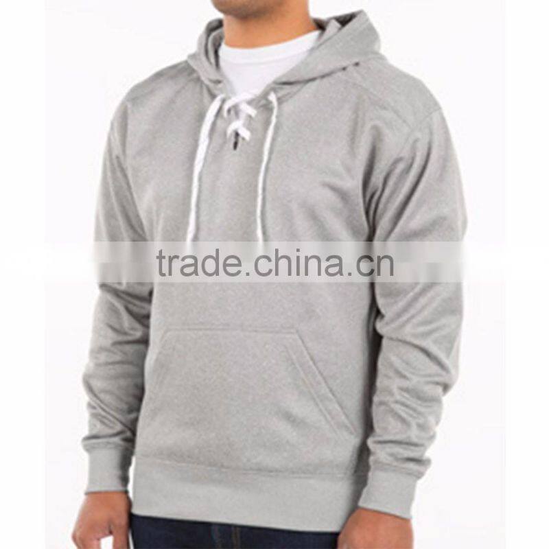 Plain Color Man America Performance Hockey Hooded Sweatshirt