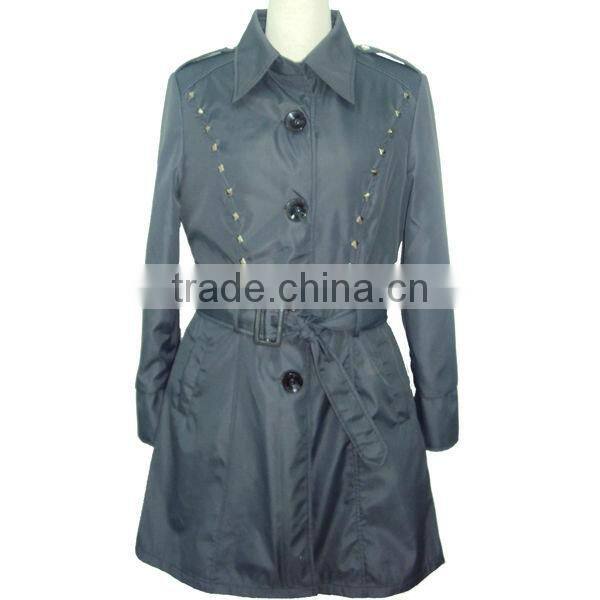 Ladies polyester coats and jackets,womens clothes 2013