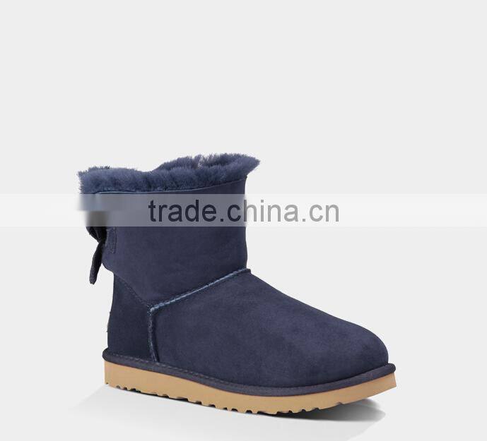 High quality TPR sole faux fur warm snow boots